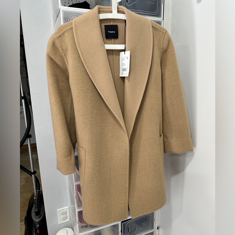 Theory NWT Wool Blend Coat
